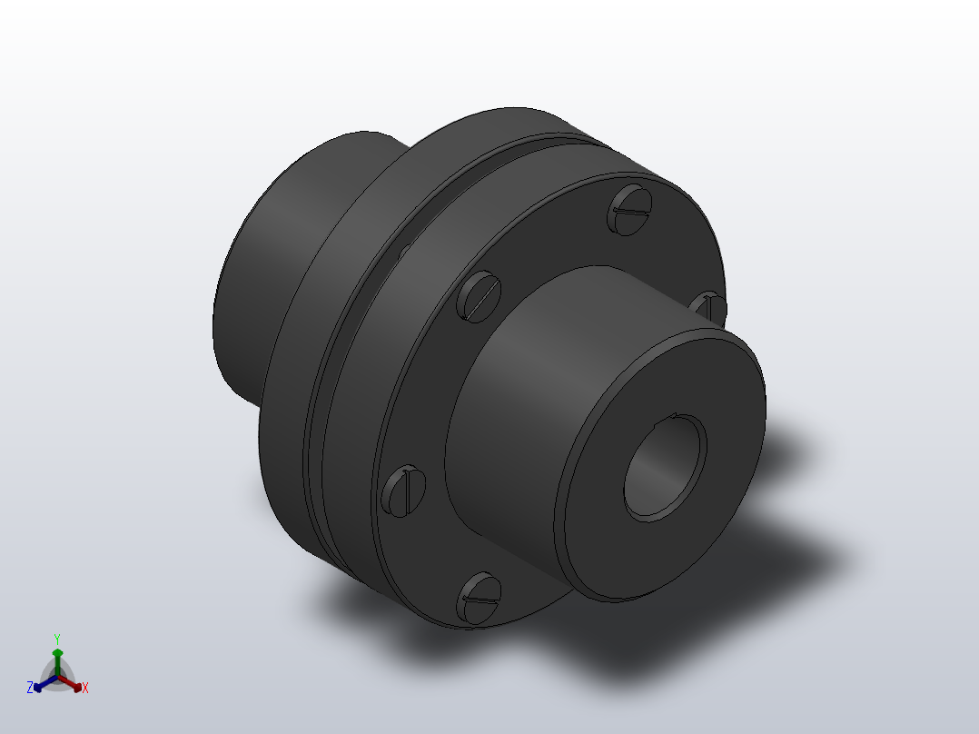 LT型弹性套柱销联轴器_LT5联轴器Z25×62／Z25×44主视图