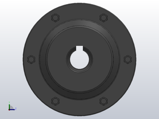 LT型弹性套柱销联轴器_LT5联轴器Z25×62／Z25×44左视缩略图