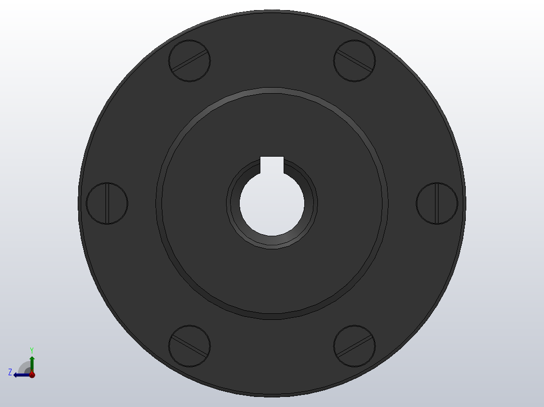 LT型弹性套柱销联轴器_LT5联轴器Z25×62／Z25×44右视图