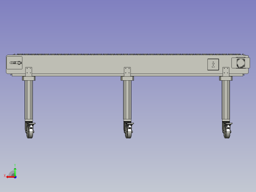 果蔬烘焙食品自动化输送包装线后视缩略图