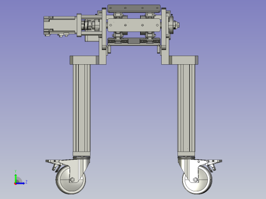 果蔬烘焙食品自动化输送包装线左视缩略图