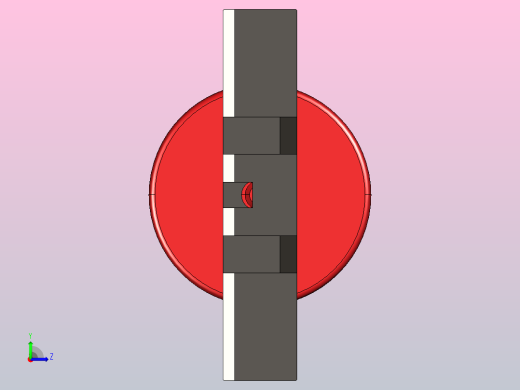 滚轮衬垫D30 红色左视缩略图