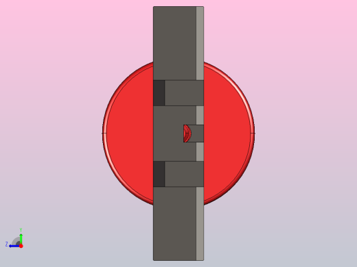 滚轮衬垫D30 红色右视缩略图
