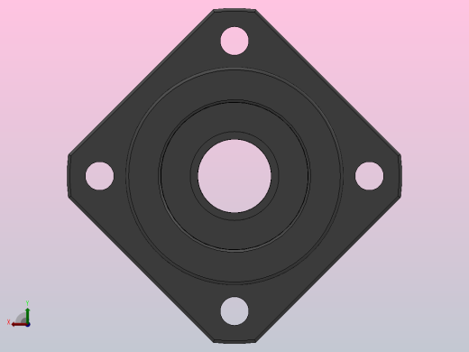 FK丝杆支撑座[FK17]后视缩略图