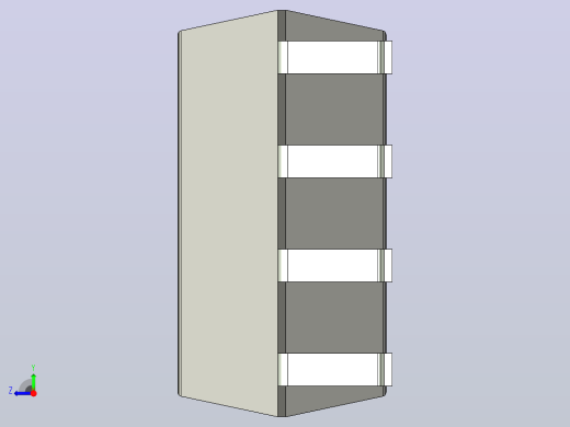 106x SOIC 封装（小外形集成电路）SOIC254P1030X508-8N右视缩略图