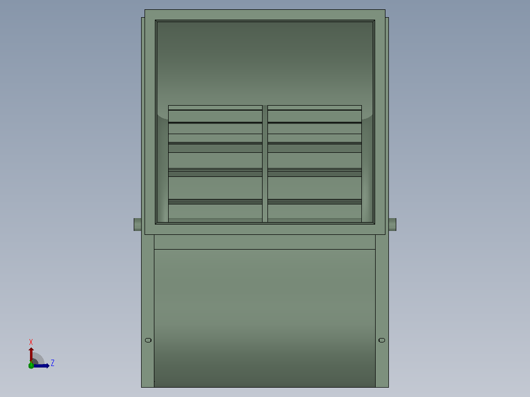 YDW6.3A1 YDW6.3A2[YDW6.3A1]风机右视图