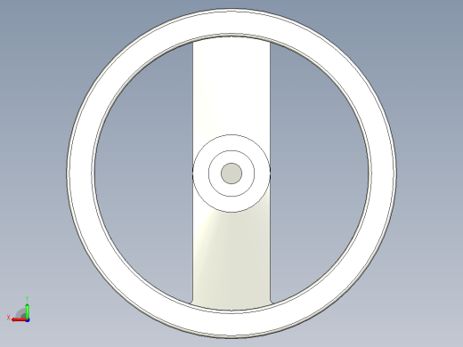 圆手柄d250mm，用于驱动机械装置后视缩略图