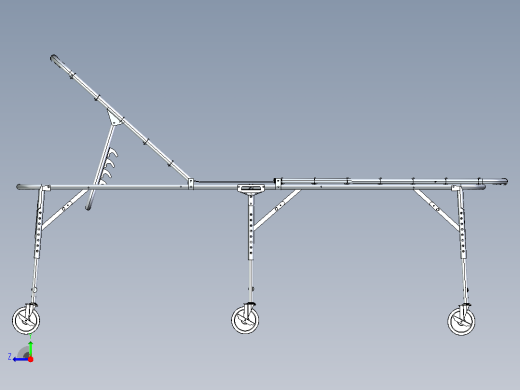 医疗床右视缩略图