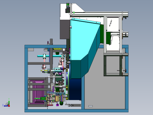 自动上纸吸尘上料机圆盘烫印机sw16可编辑右视缩略图