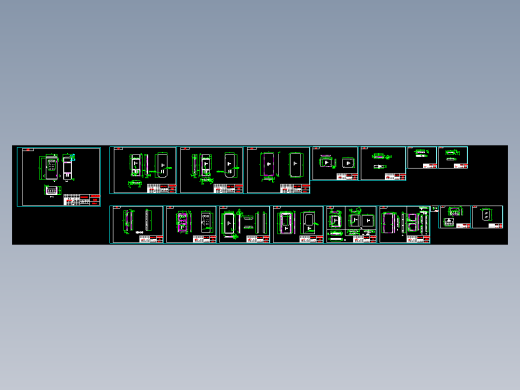 户外箱室外机箱机柜电气通讯箱不锈钢防雨帽cad图纸钣金板金素材