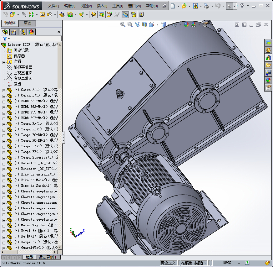 电机与减速机的完美结合