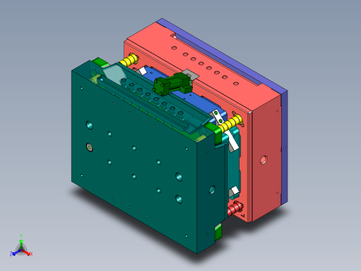 一套周转箱的模具设计