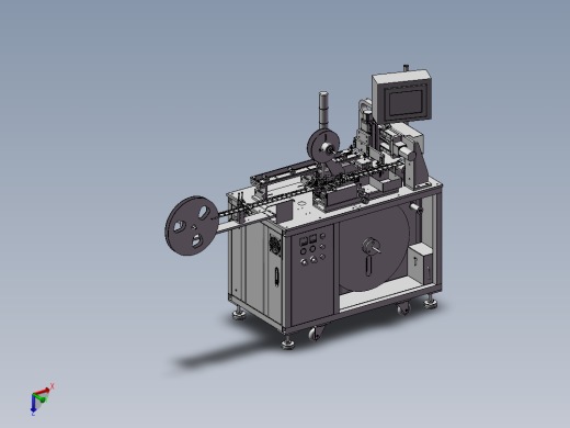 B13_手机屏蔽盖平面度检测编带包装设备