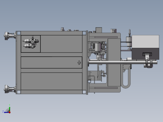 B13_手机屏蔽盖平面度检测编带包装设备右视缩略图
