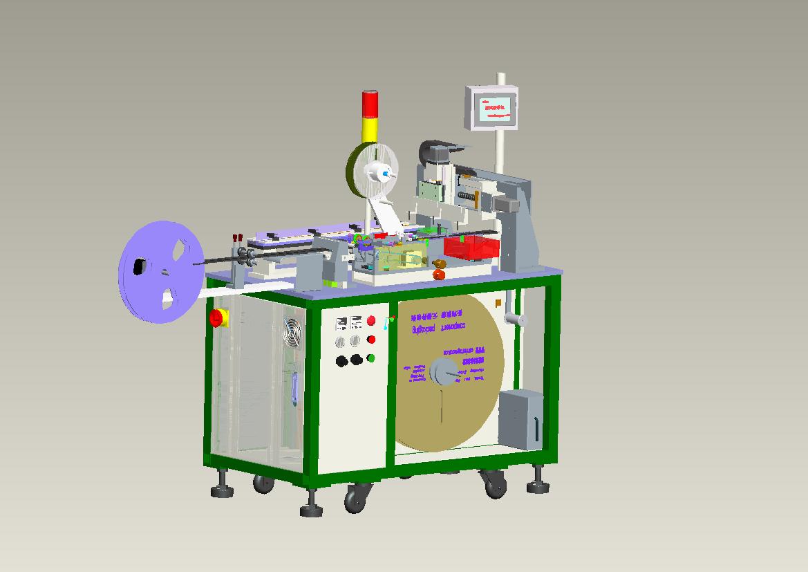 B13_手机屏蔽盖平面度检测编带包装设备