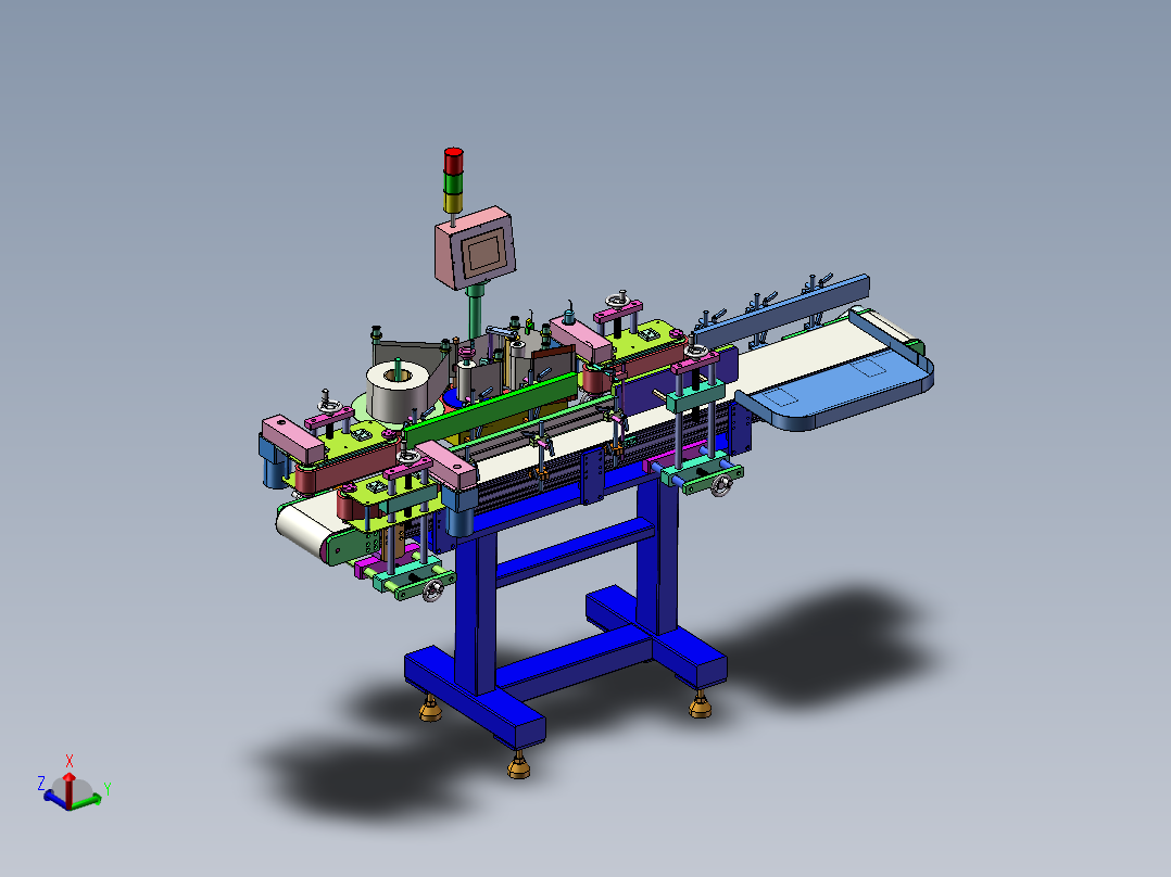 B28_非标设备贴胶膜机（贴标机）