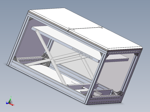 电动双开门机箱