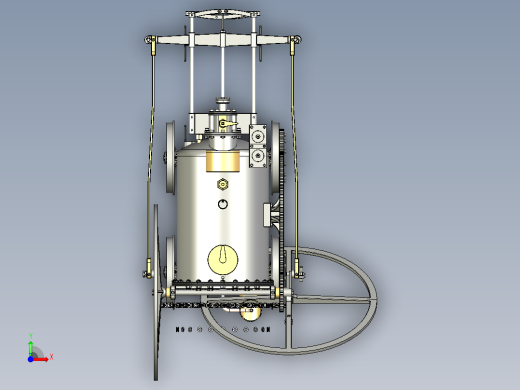 特里维西克第二蒸汽机前视缩略图