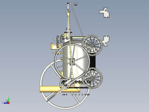 特里维西克第二蒸汽机右视缩略图