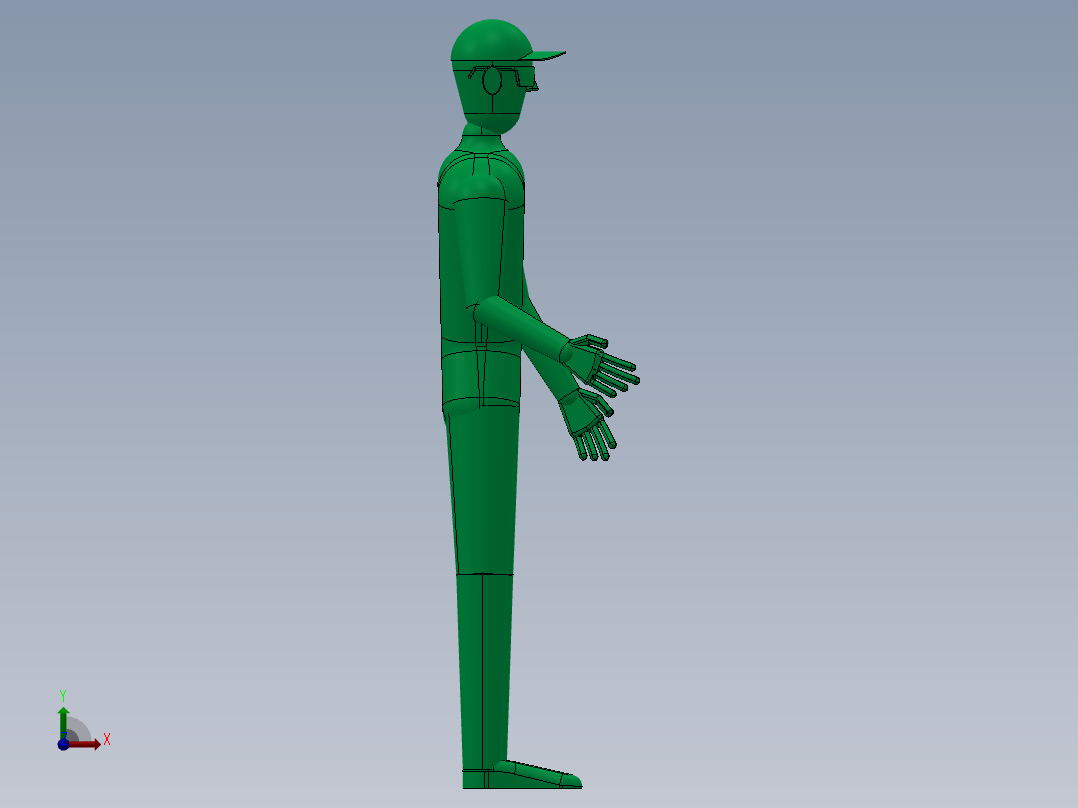 移动料罐前视图