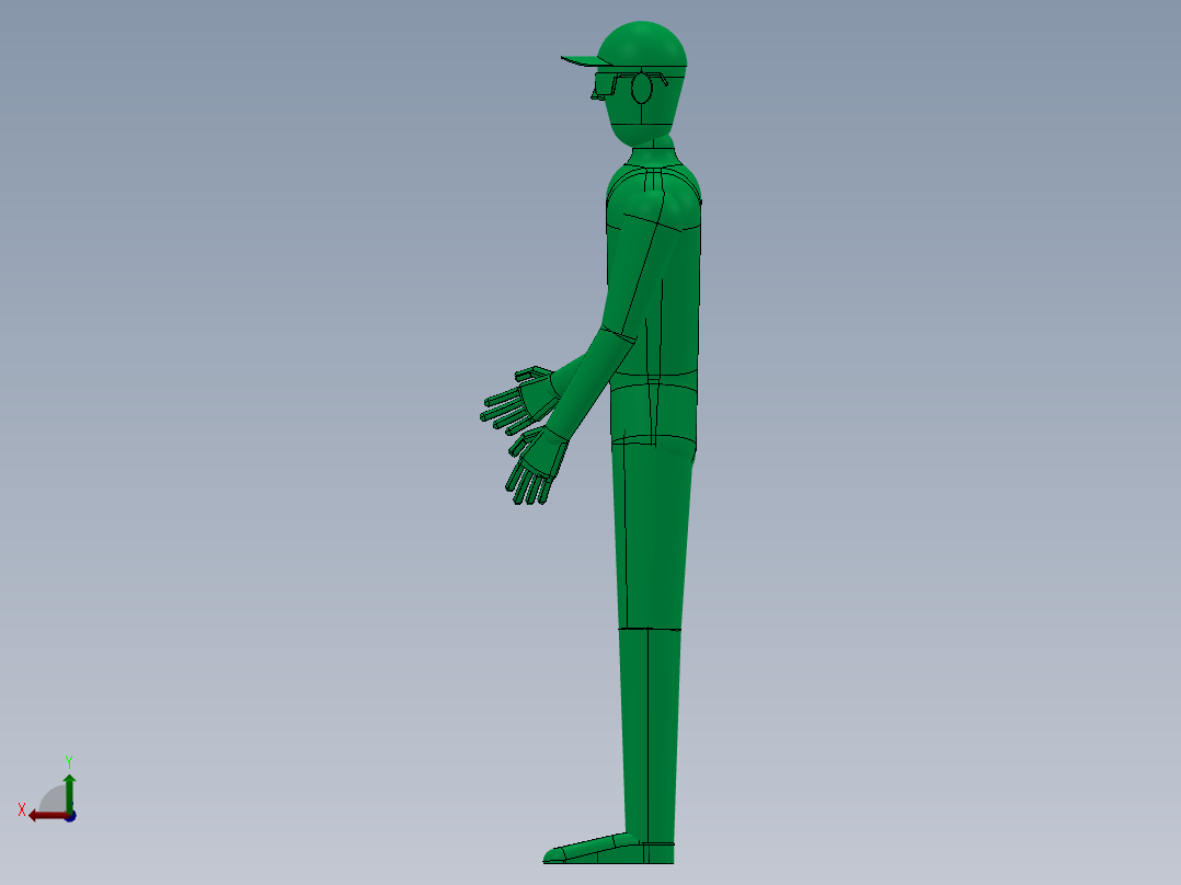 移动料罐后视图