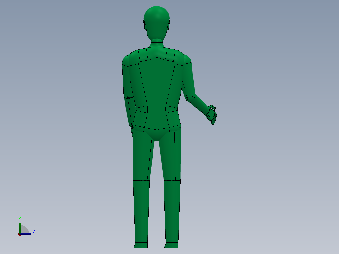 移动料罐左视图