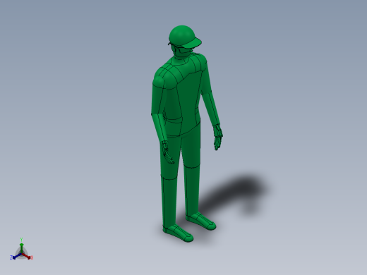 移动料罐正等轴测缩略图