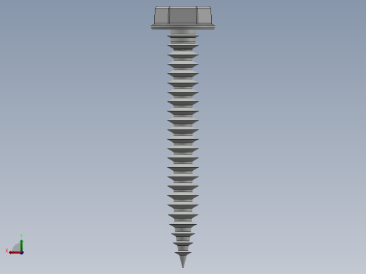 紧固件-Hex Head Screw-01后视缩略图