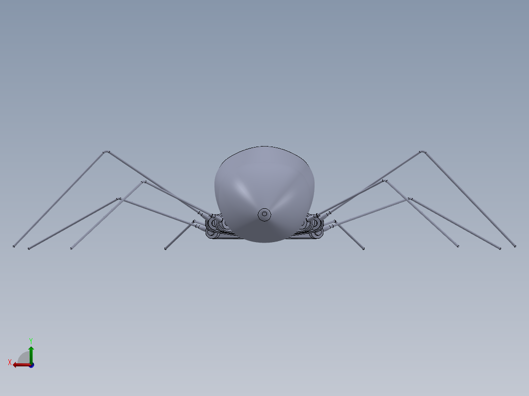 蜘蛛灯 SW STP后视图