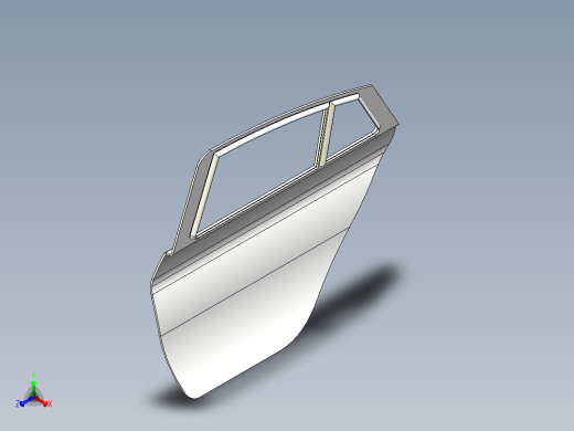 车门 引擎盖 (4)正等轴测缩略图