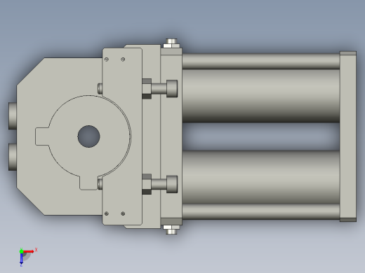 旋转气爪PRC40H-90俯视缩略图