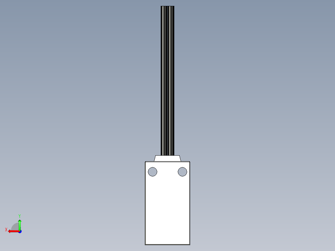 矩阵光纤_漫反射型FR-S21后视图