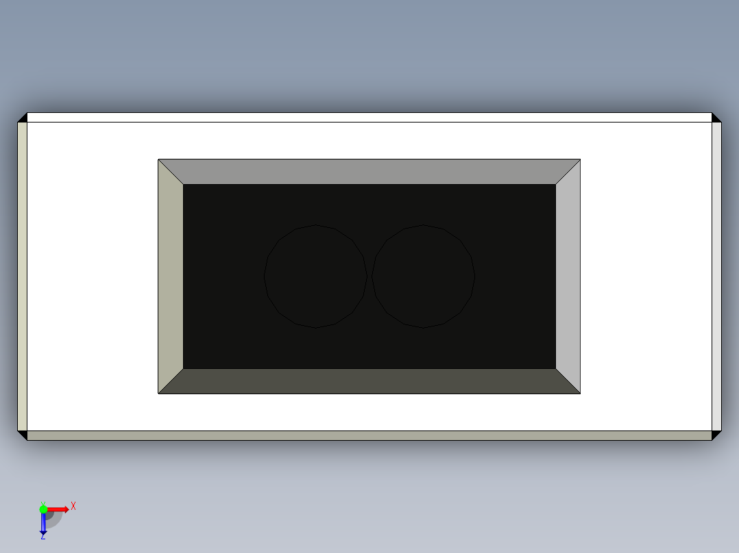 矩阵光纤_漫反射型FR-S21俯视图