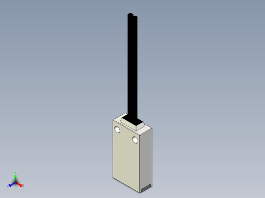 矩阵光纤_漫反射型FR-S21正等轴测缩略图