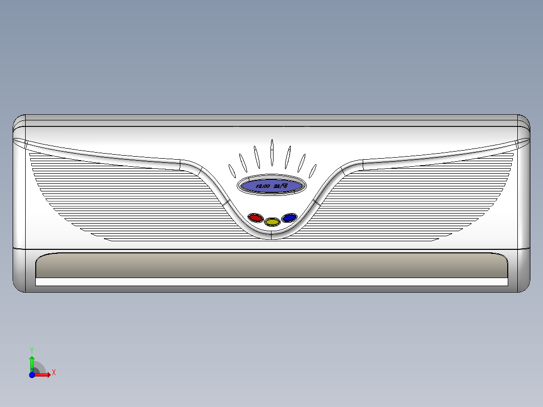 迷你空调前视图