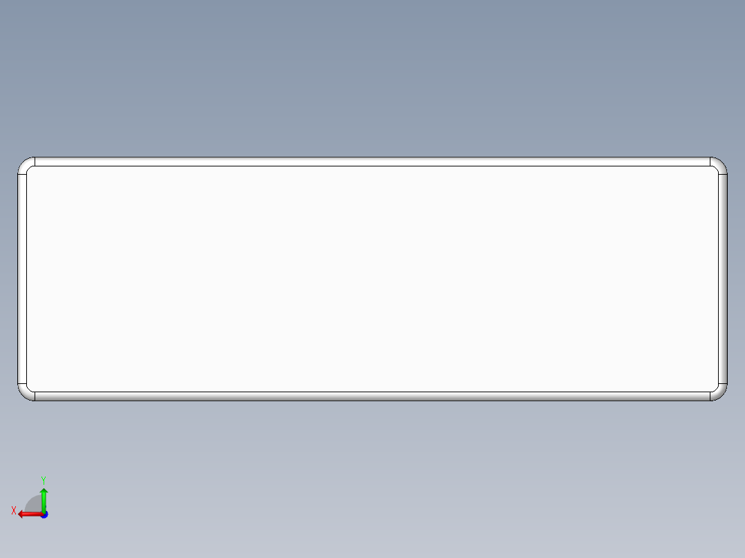 迷你空调后视图