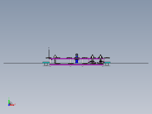 门框装配线前视缩略图