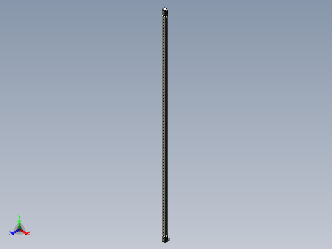 基恩士SL-V80H(S)_T_kc图纸模型正等轴测图