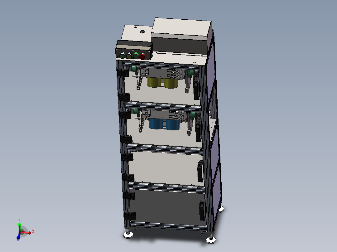 双层结构摇匀机（sw16可编辑+工程图+BOM）