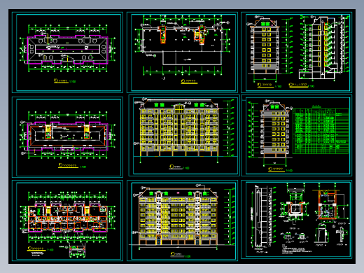 高层住宅建筑图二
