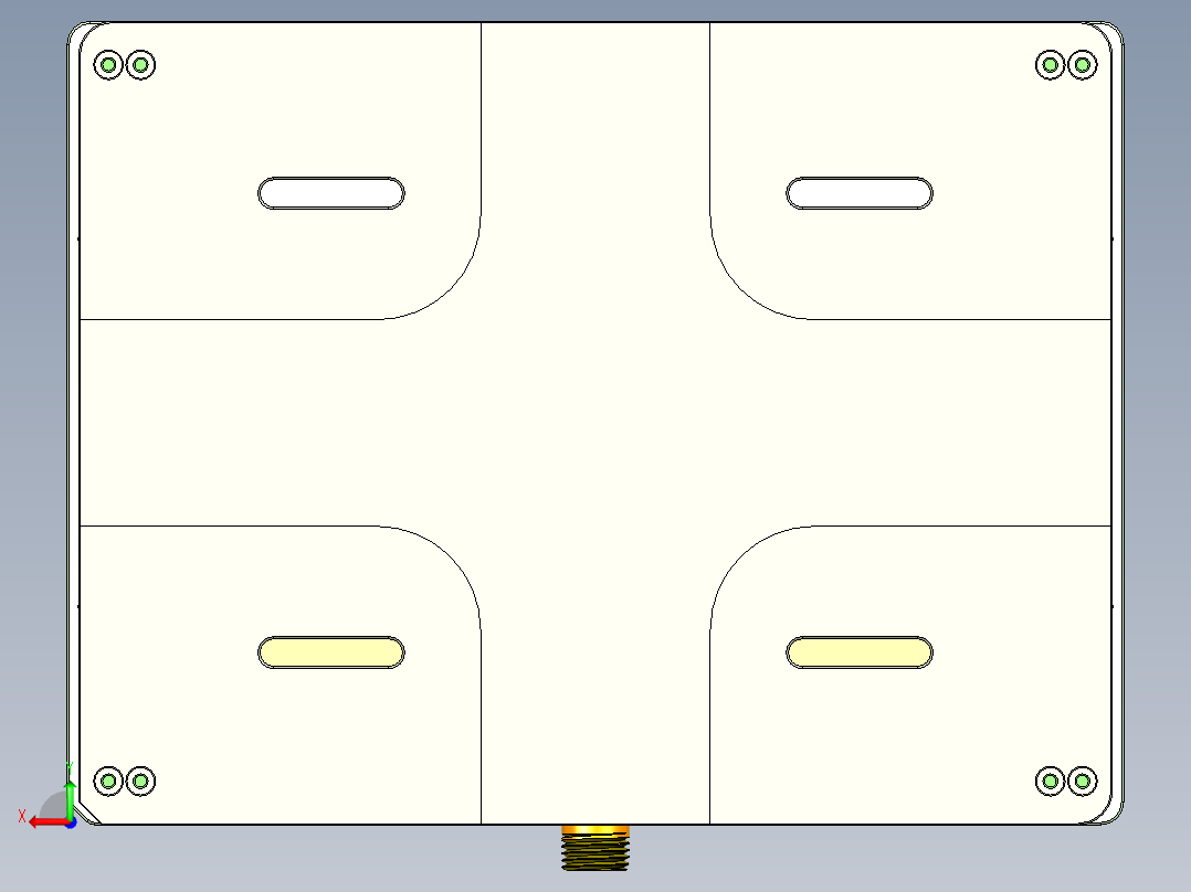ABW70-D-笔记本CNC工装夹具三维模型CNC1后视图