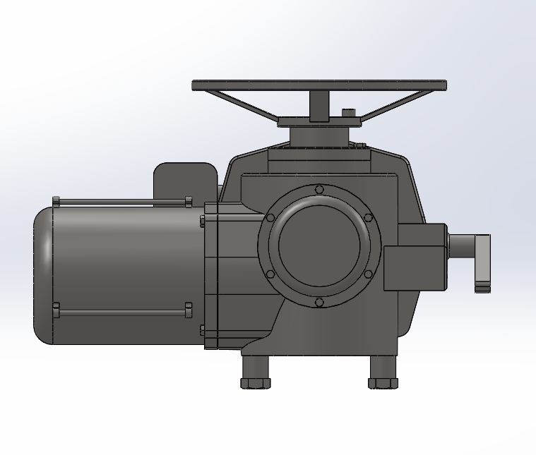 多回转阀门电动装置 ZB型 3款