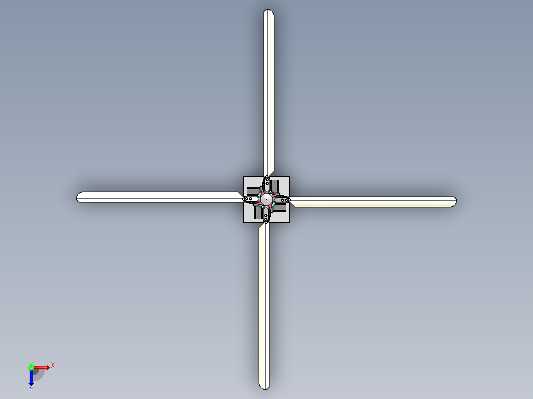 直升机(40)俯视图