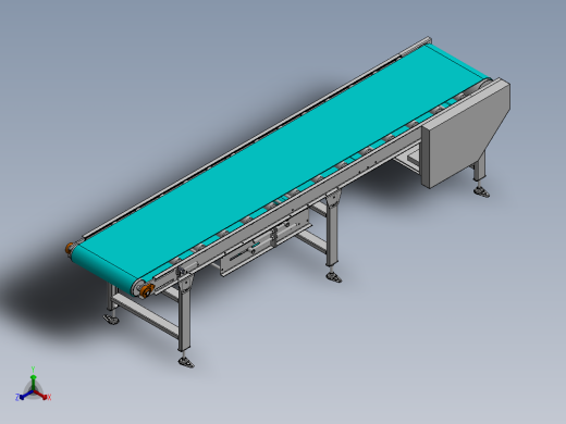 基于钣金的皮带输送机