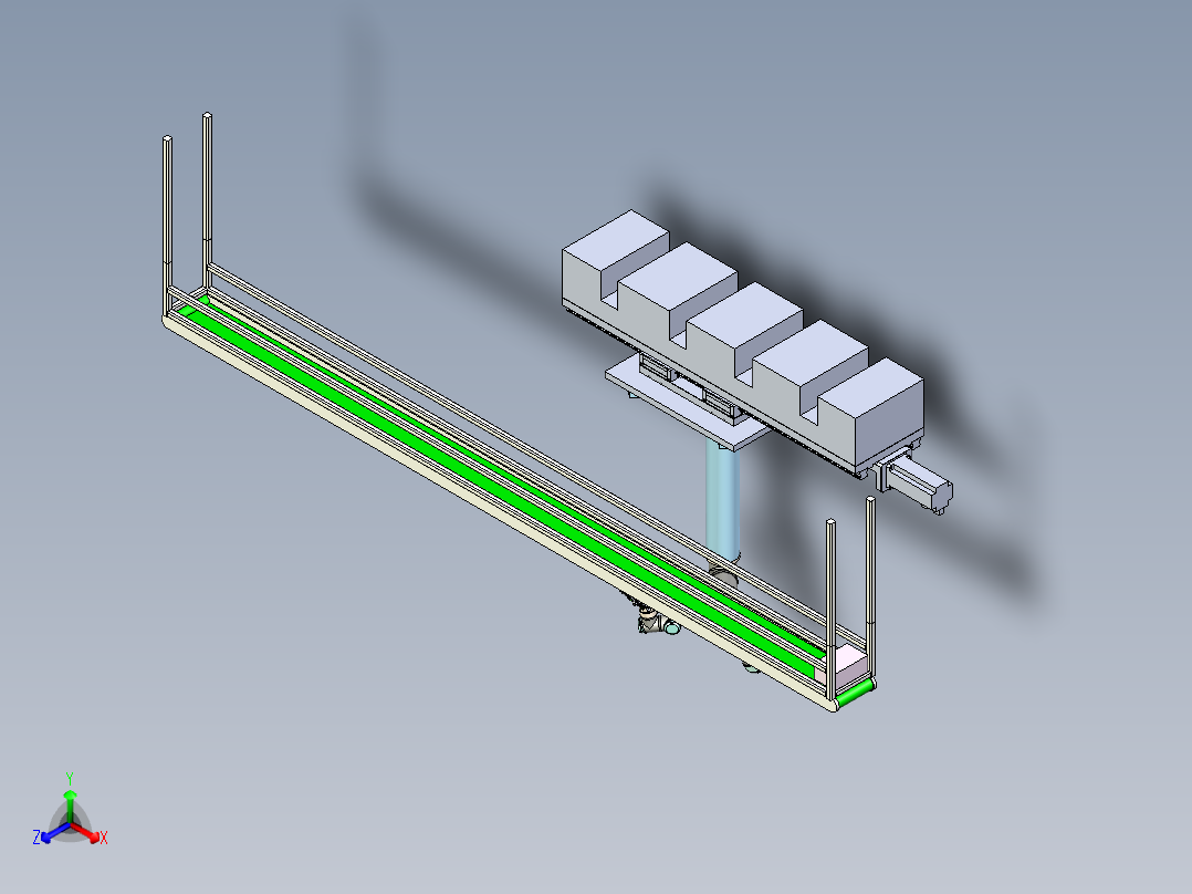 带有芯片检测功能的机械手作业