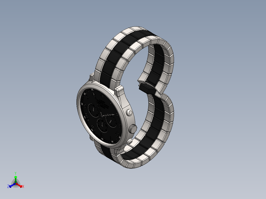 手表(59)正等轴测图