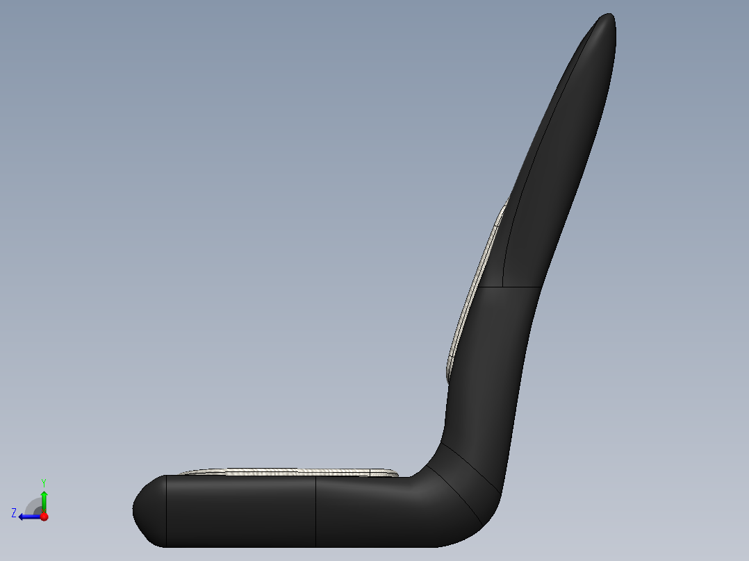 汽车座椅右视图