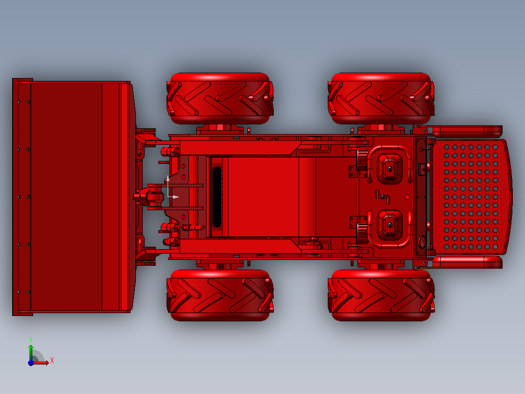 滑移装载机 1570468前视图