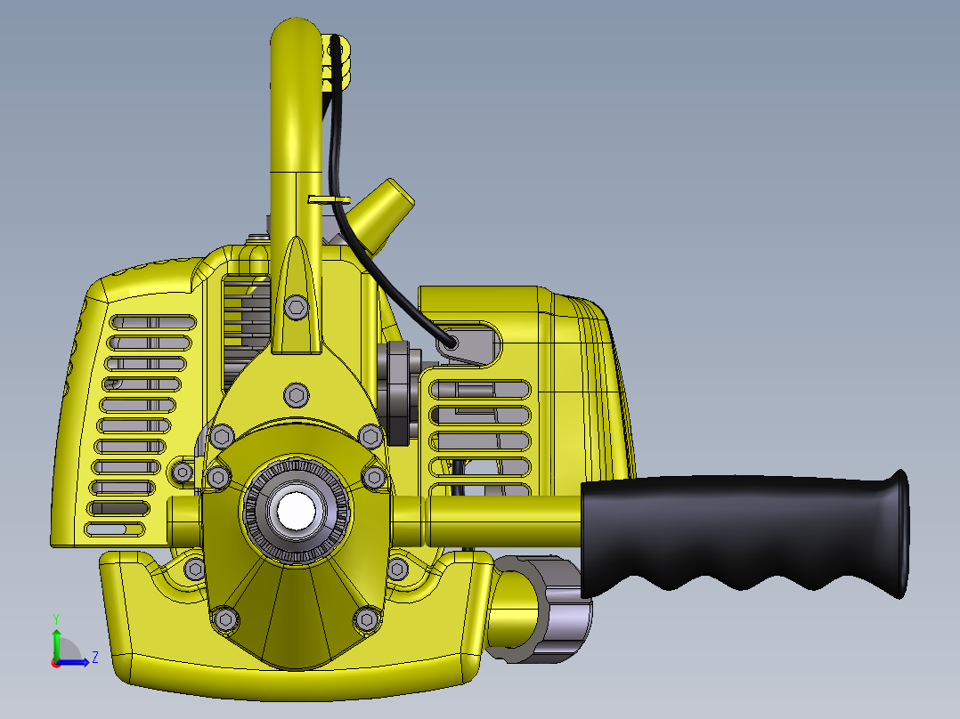 制作钻机钻孔动画  xt左视图