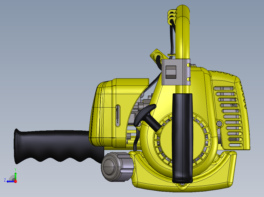 制作钻机钻孔动画  xt右视图